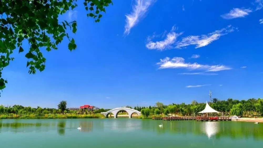 邯郸东湖湿地公园图片